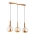 Candelabro suspenso BALERINA 3xE27/60W/230V