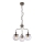 Candelabro suspenso BALLET 3xE27/40W/230V cromado mate