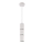 Candelabro suspenso BAMBOO 1xGU10/10W/230V branco
