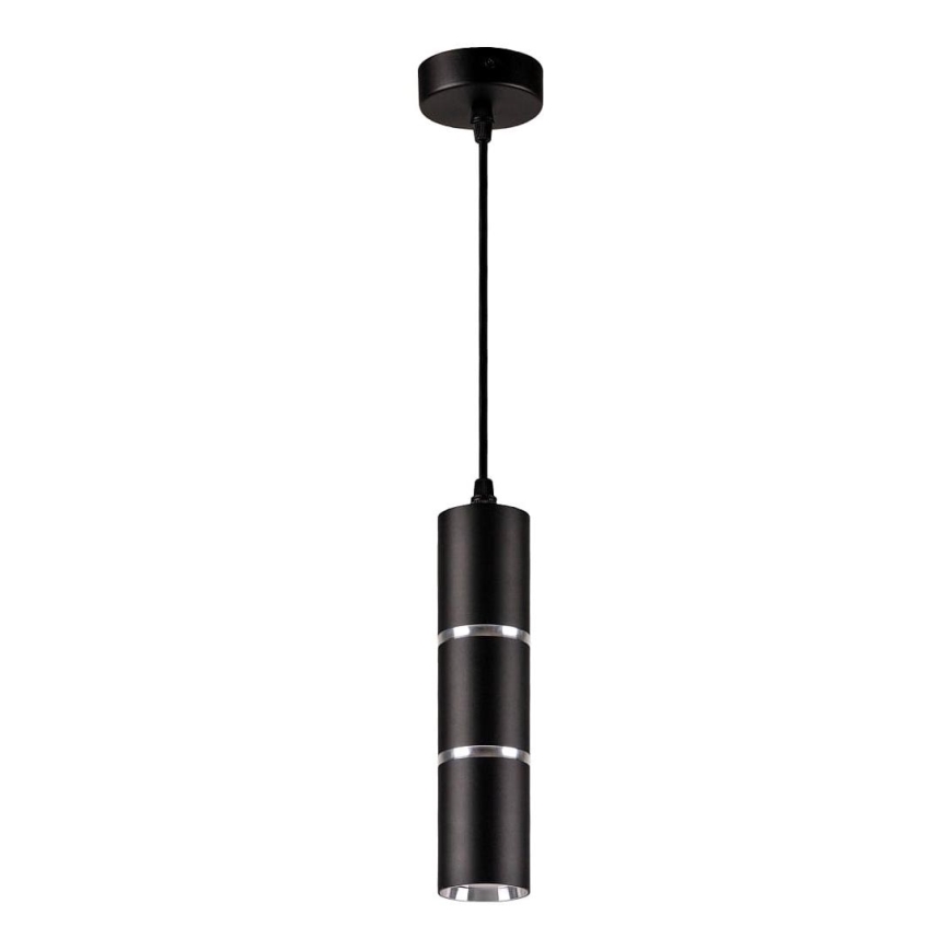 Candelabro suspenso BAMBOO 1xGU10/10W/230V preto