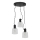 Candelabro suspenso BANCO 3xE27/15W/230V