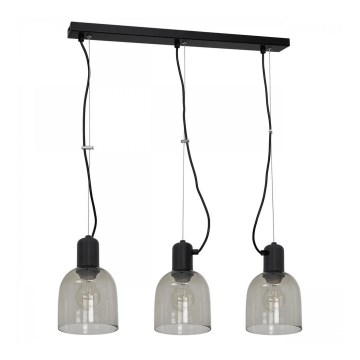 Candelabro suspenso BANCO 3xE27/60W/230V
