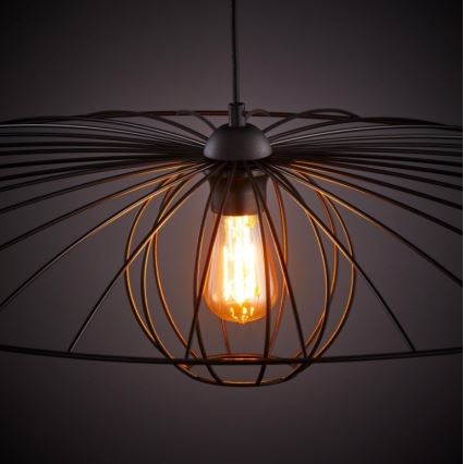 Candelabro suspenso BARBELLA 1xE27/60W/230V diâmetro 80 cm
