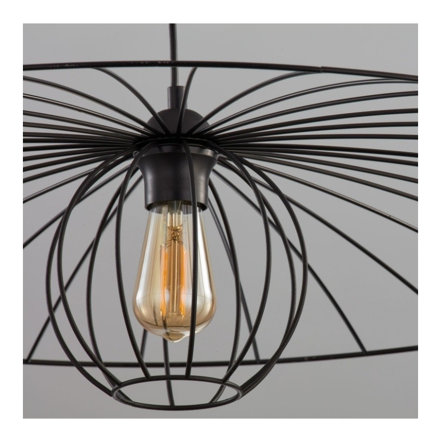Candelabro suspenso BARBELLA 1xE27/60W/230V diâmetro 80 cm
