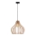 Candelabro suspenso BARREL 1xE27/24W/230V diâmetro 38 cm
