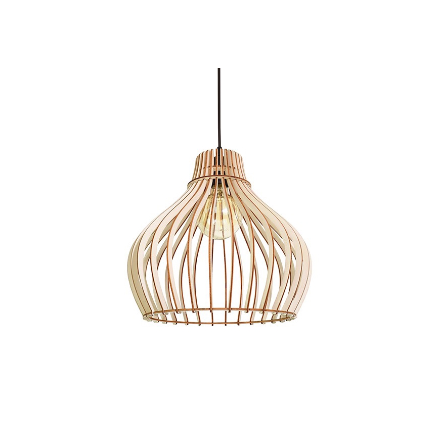 Candelabro suspenso BARREL 1xE27/24W/230V diâmetro 38 cm