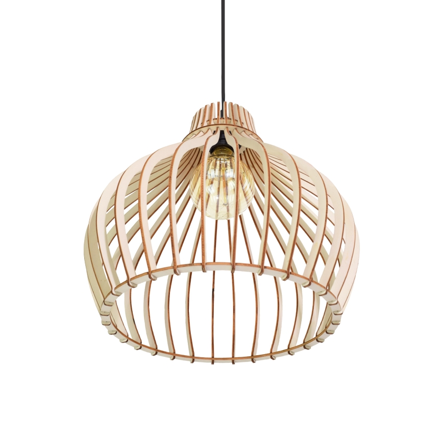 Candelabro suspenso BARREL 1xE27/24W/230V diâmetro 38 cm
