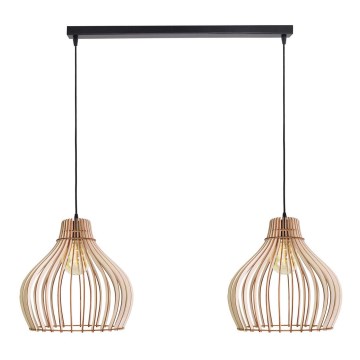 Candelabro suspenso BARREL 2xE27/24W/230V