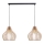 Candelabro suspenso BARREL 2xE27/24W/230V