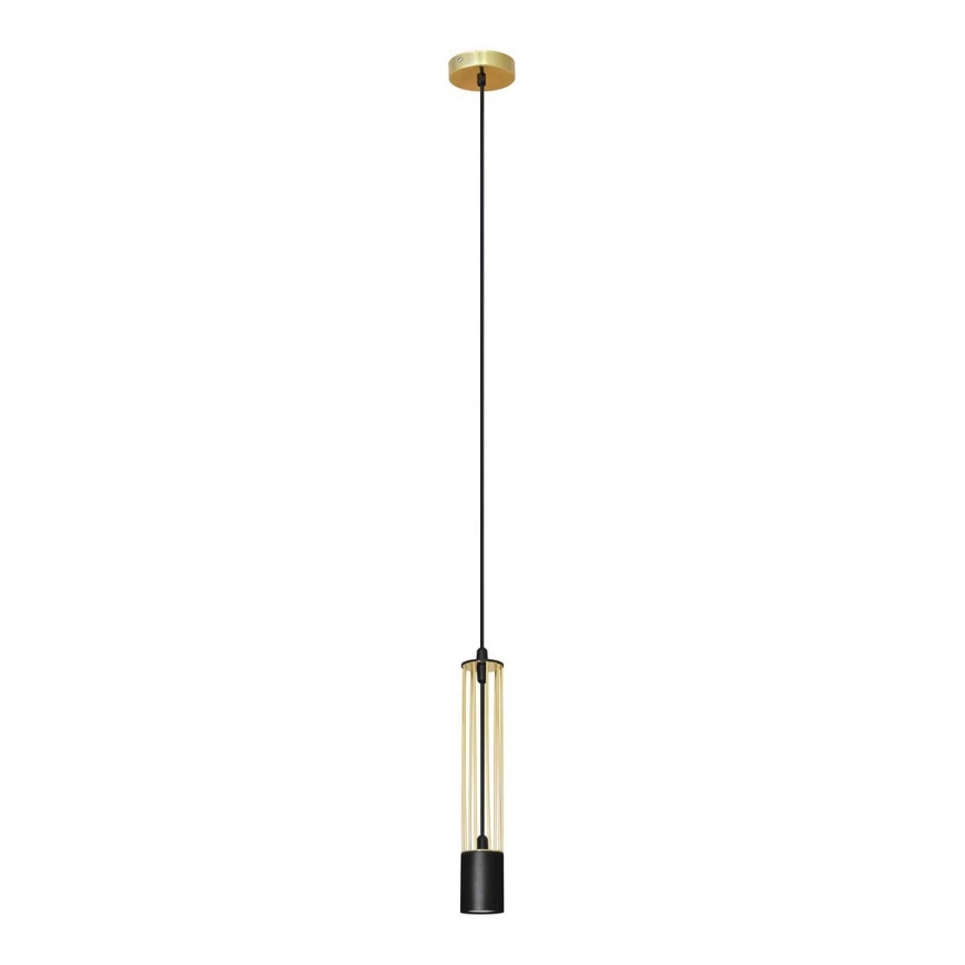 Candelabro suspenso BARS 1xGU10/20W/230V dourado/preto