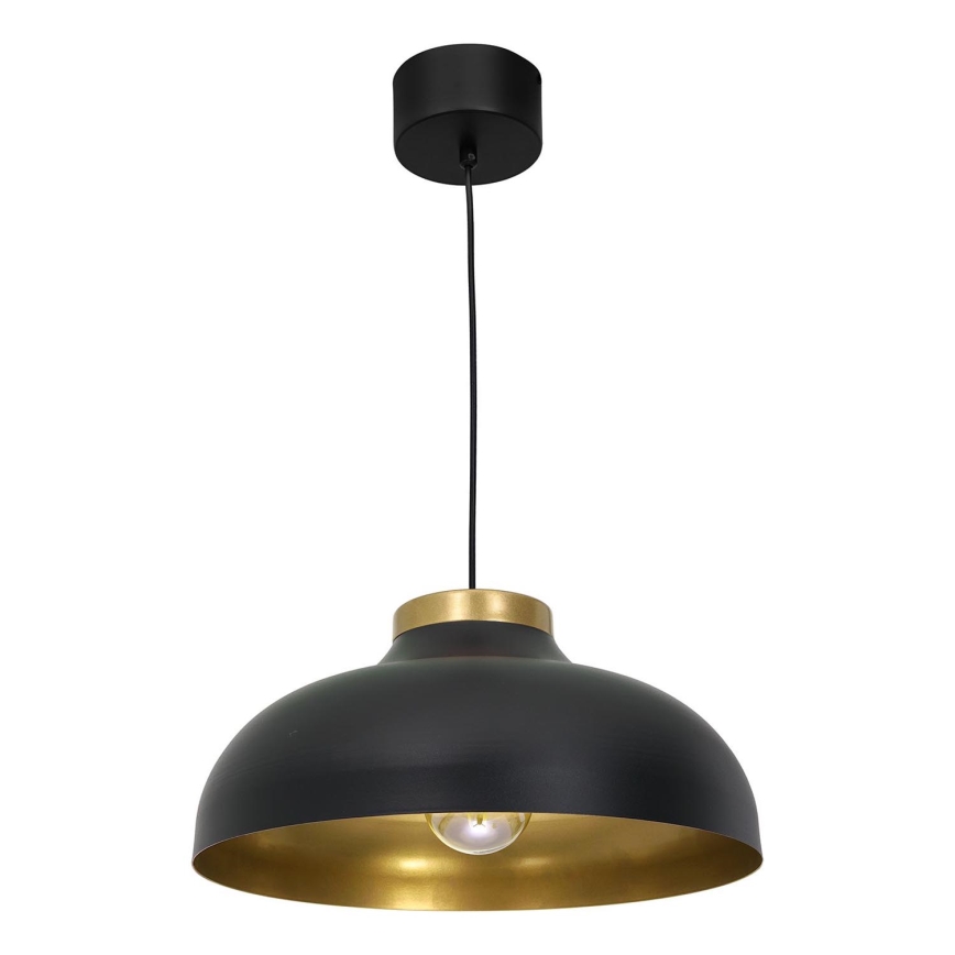 Candelabro suspenso BASCA 1xE27/60W/230V preto/dourado