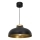 Candelabro suspenso BASCA 1xE27/60W/230V preto/dourado