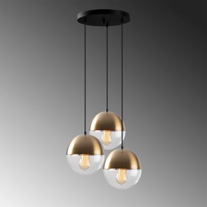 Candelabro suspenso BASTOS 3xE27/40W/230V
