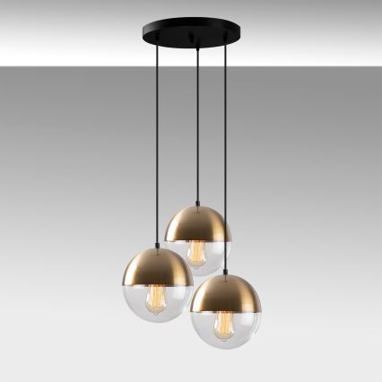 Candelabro suspenso BASTOS 3xE27/40W/230V