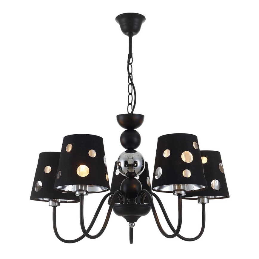 Candelabro suspenso BATLEY 5xE14/60W/230V