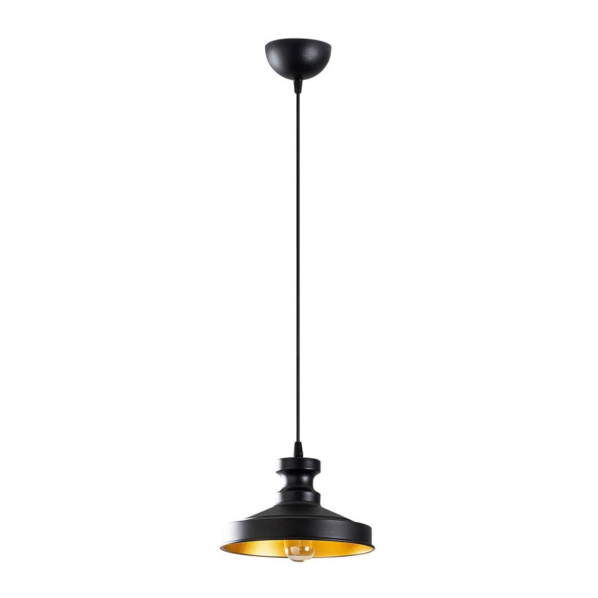 Candelabro suspenso BERCESTE 1xE27/40W/230V preto