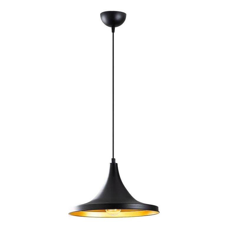 Candelabro suspenso BERCESTE 1xE27/40W/230V preto