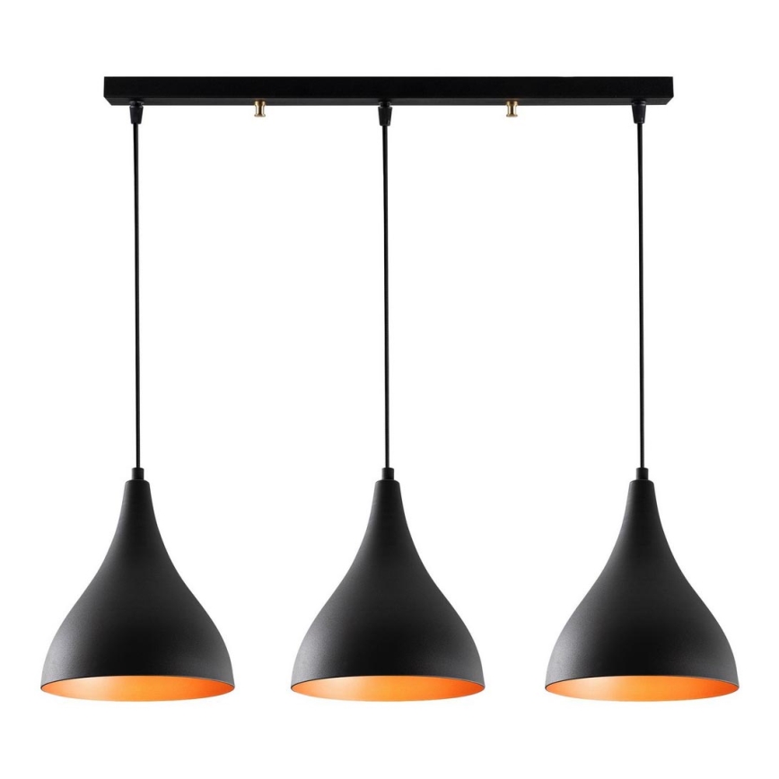 Candelabro suspenso BERCESTE 3xE27/40W/230V