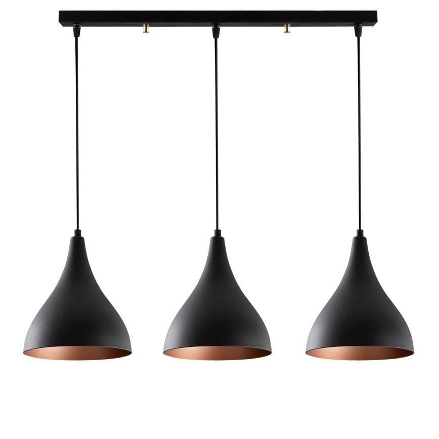 Candelabro suspenso BERCESTE 3xE27/40W/230V