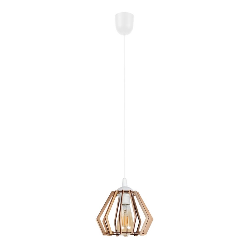 Candelabro suspenso BERGO 1xE27/60W/230V branco