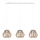 Candelabro suspenso BERGO 3xE27/60W/230V branco