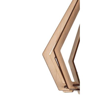 Candelabro suspenso BERGO 3xE27/60W/230V branco