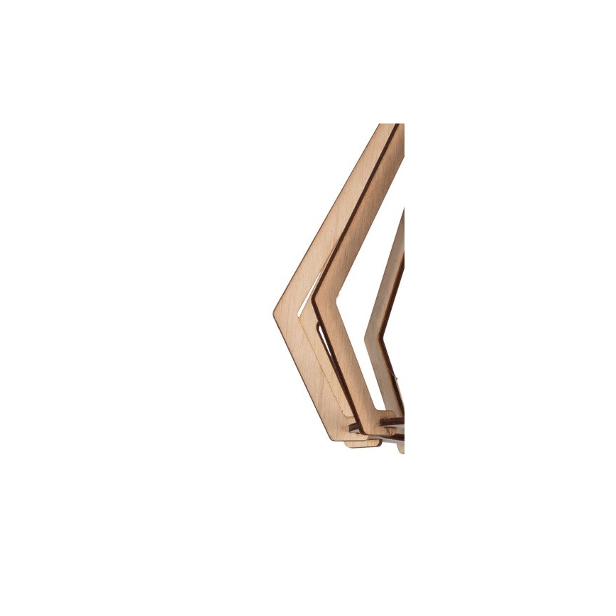 Candelabro suspenso BERGO 3xE27/60W/230V branco