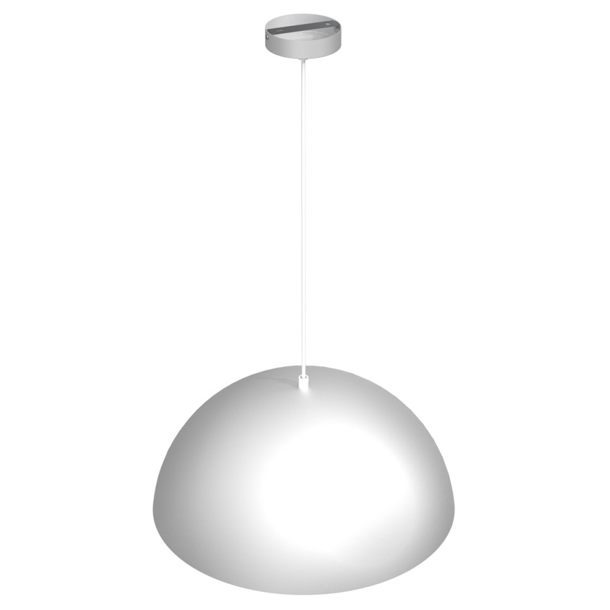 Candelabro suspenso BETA 1xE27/60W/230V d. 45 cm branco
