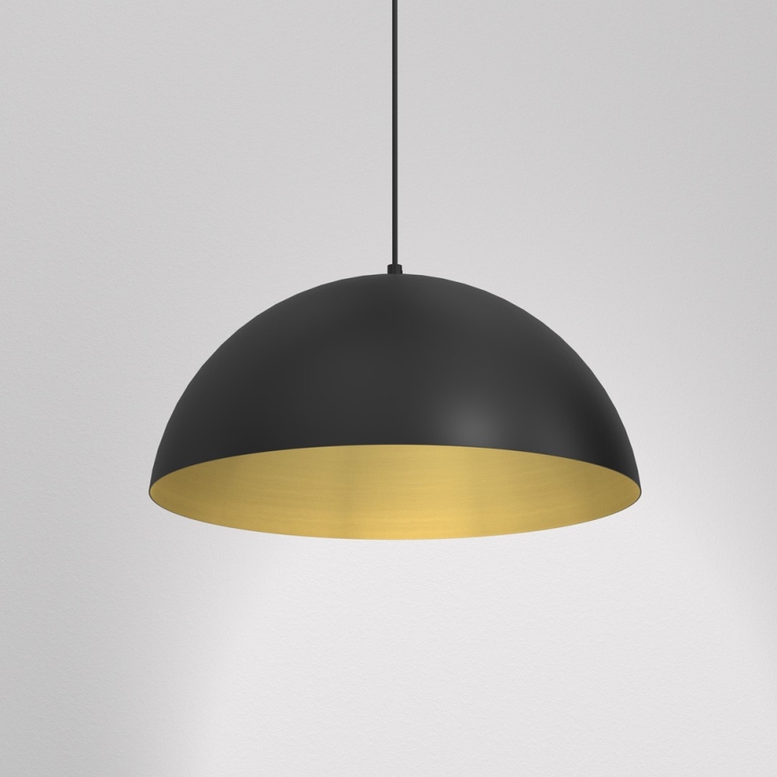 Candelabro suspenso BETA 1xE27/60W/230V d. 45 cm preto