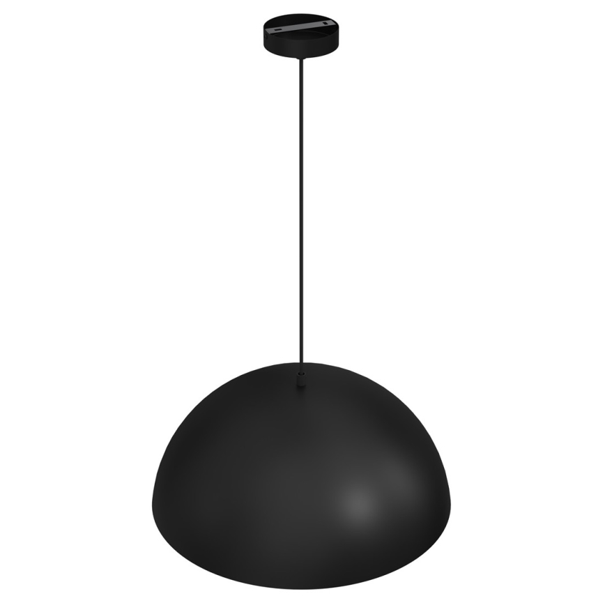 Candelabro suspenso BETA 1xE27/60W/230V d. 45 cm preto