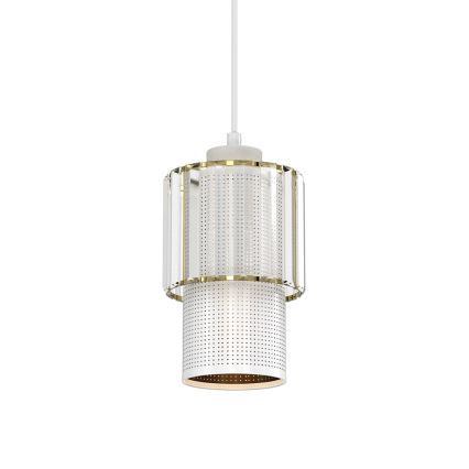 Candelabro suspenso BLANCO 1xE27/60W/230V branco