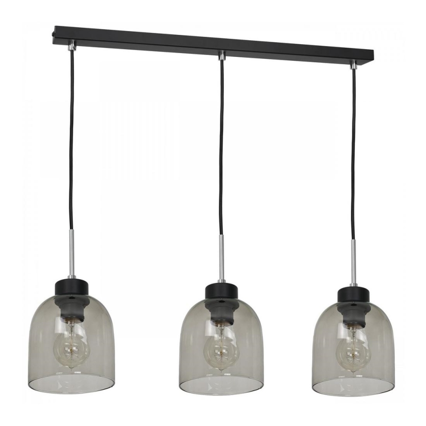 Candelabro suspenso BOGOTA 3xE27/60W/230V