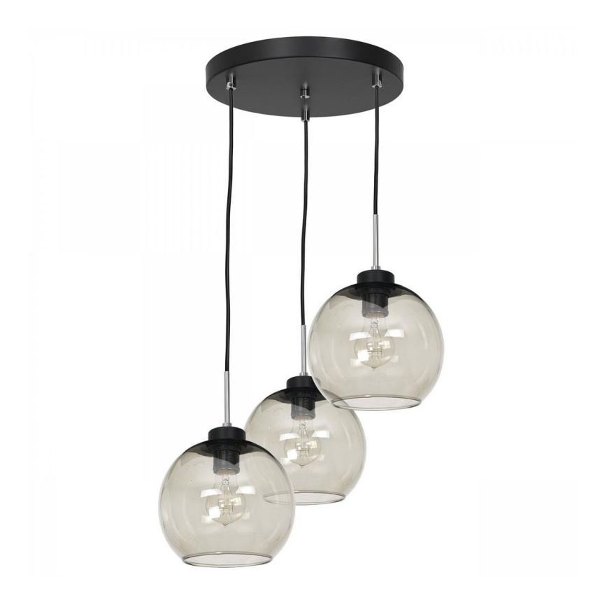 Candelabro suspenso BOGOTA 3xE27/60W/230V