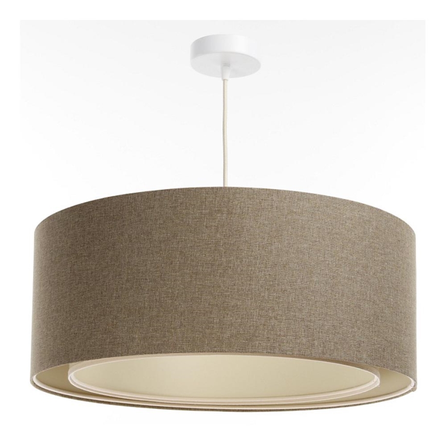 Candelabro suspenso BOHO TRINITI 1xE27/60W/230V castanho