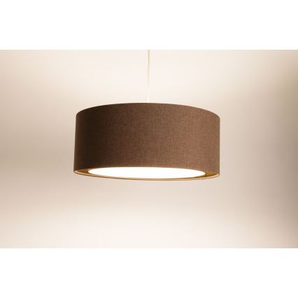 Candelabro suspenso BOHO TRINITI 1xE27/60W/230V castanho