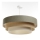 Candelabro suspenso BOHO TRINITI 1xE27/60W/230V cinzento/bege/creme