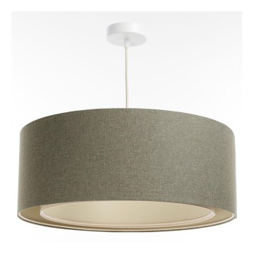Candelabro suspenso BOHO TRINITI 1xE27/60W/230V cinzento