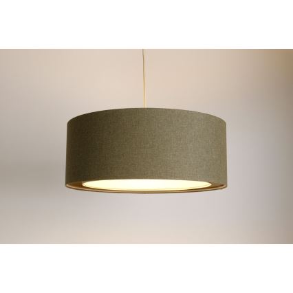 Candelabro suspenso BOHO TRINITI 1xE27/60W/230V cinzento