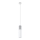 Candelabro suspenso BORGIO 1xGU10/40W/230V betão/metal branco