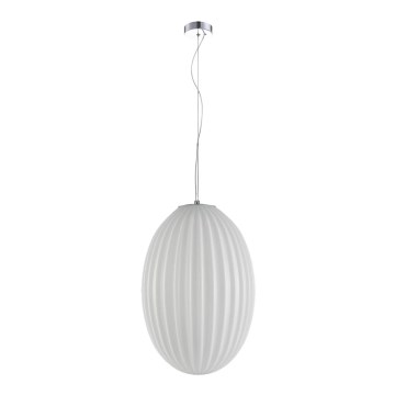 Candelabro suspenso BRAGA 1xE27/60W/230V branco