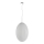 Candelabro suspenso BRAGA 1xE27/60W/230V branco
