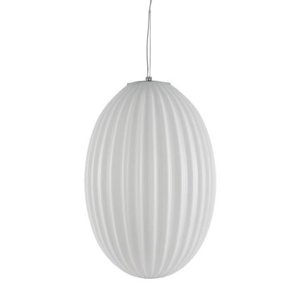 Candelabro suspenso BRAGA 1xE27/60W/230V branco