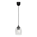 Candelabro suspenso BRILLANT 1xE27/15W/230V transparente