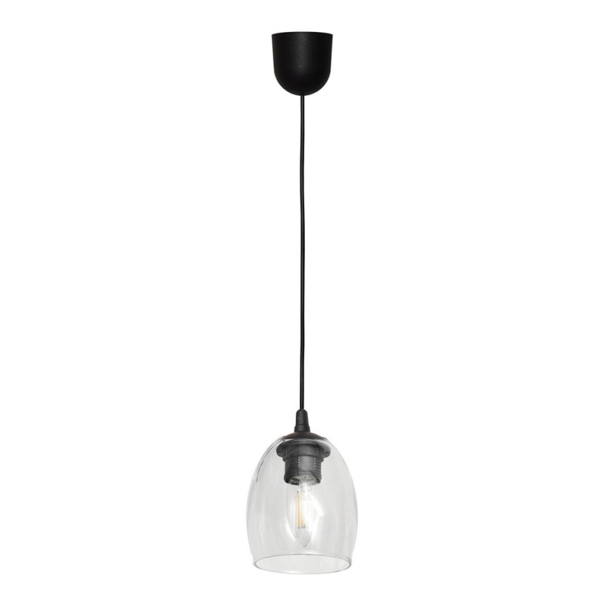 Candelabro suspenso BRILLANT 1xE27/15W/230V transparente