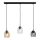Candelabro suspenso BRILLANT 3xE27/15W/230V bege/transparente/cinzento