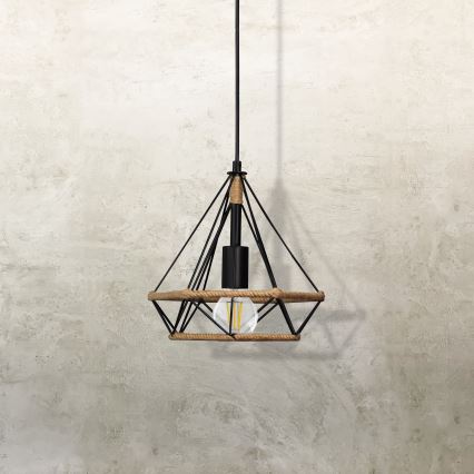 Candelabro suspenso BROXTON 1xE27/20W/230V