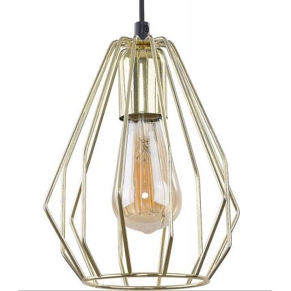 Candelabro suspenso BRYLANT 1xE27/60W/230V dourada