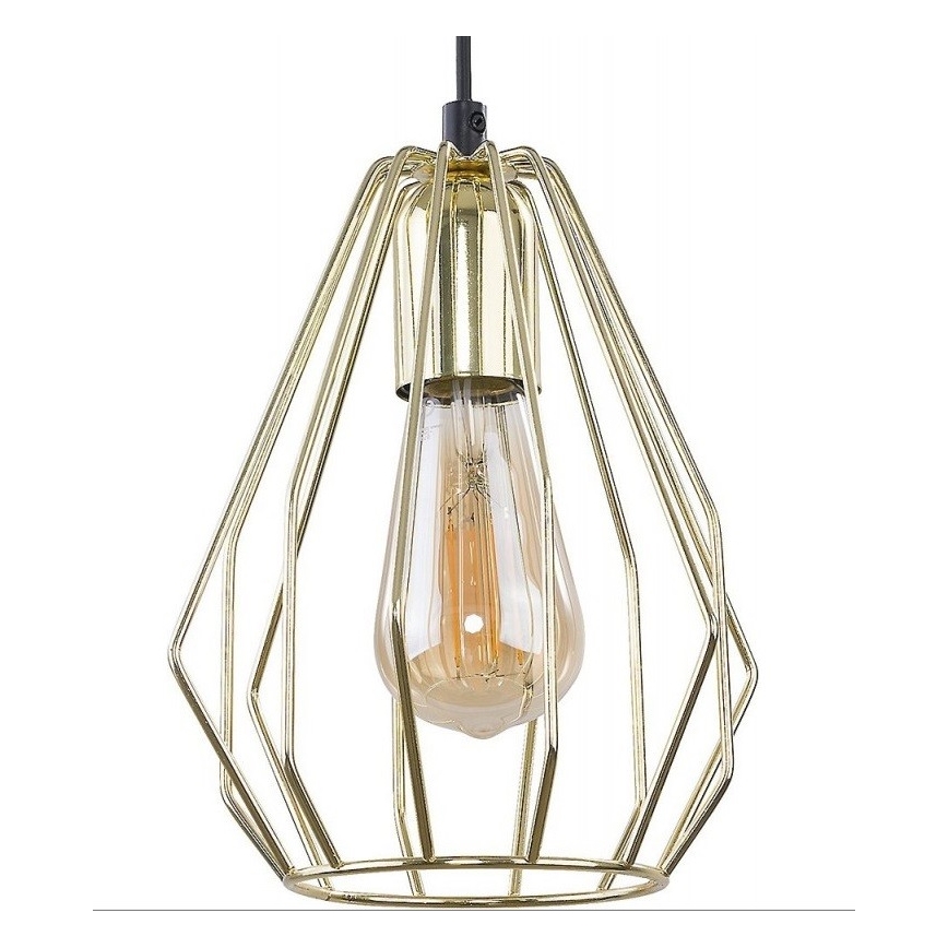Candelabro suspenso BRYLANT 1xE27/60W/230V dourada