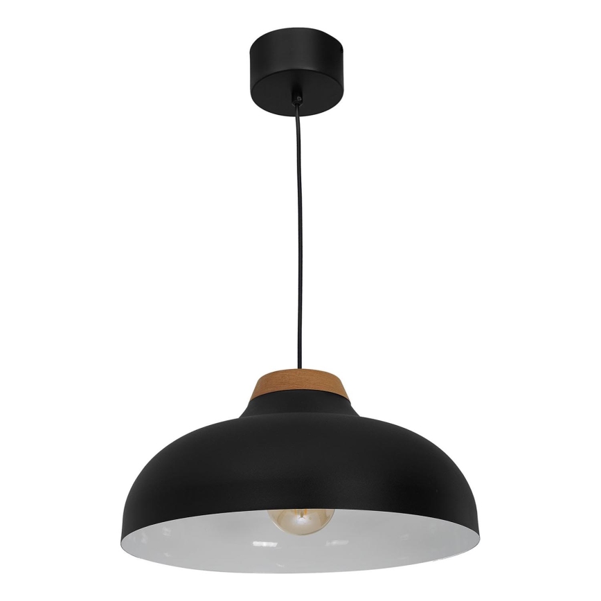 Candelabro suspenso BURGOS 1xE27/60W/230V preto