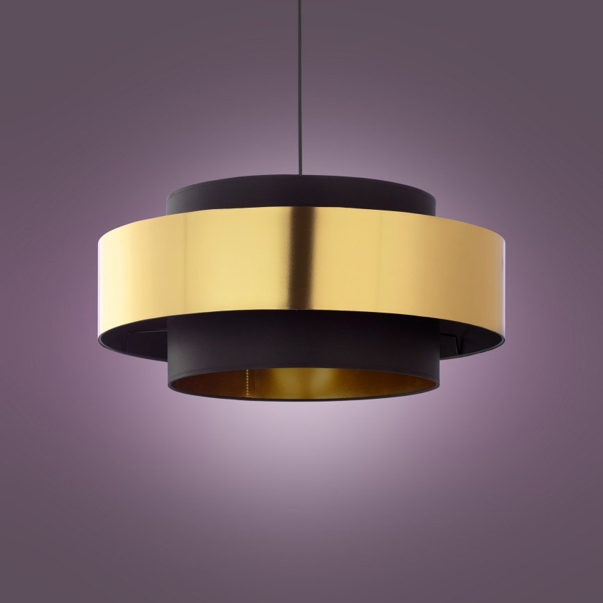 Candelabro suspenso CALISTO 1xE27/25W/230V dourado/preto